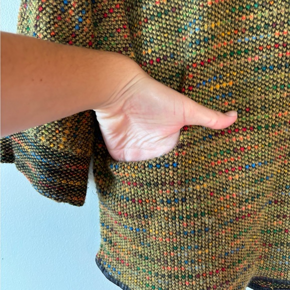 Beyond Capri Made In Italy One Size Poncho Style Top - Picture 8 of 10